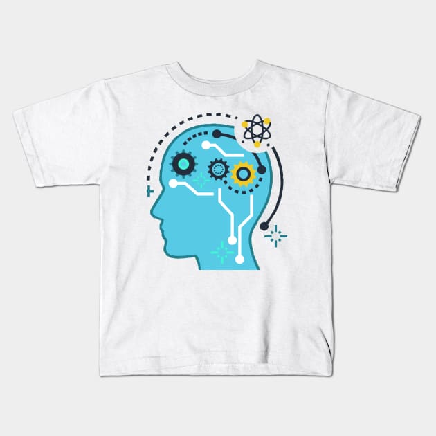 Inteligence design modern design Kids T-Shirt by slagalicastrave